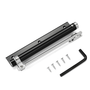 BONJEAN简易闭器家用自动关器液压缓冲自动弹簧闭合器免打孔