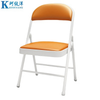 珂攸洋培训椅白腿桔面450*460*790mm把