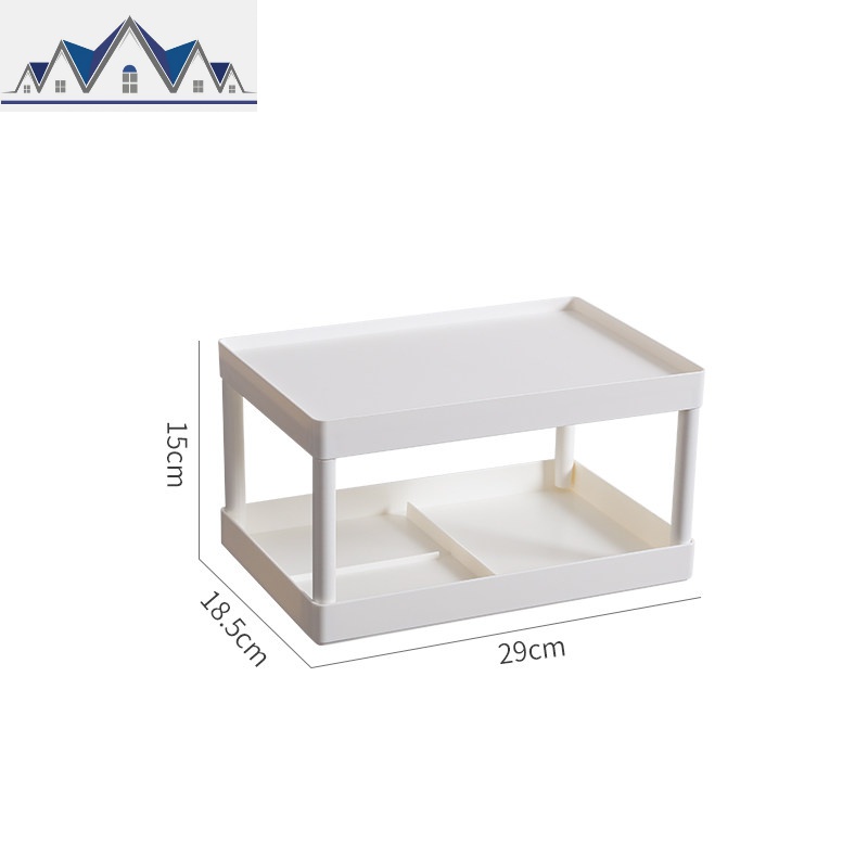 化妆品收纳盒桌面办公桌置物架梳妆台护肤品收纳架办公室杂物收纳 三维工匠