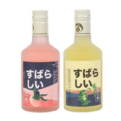 二口味多瓶 態本態蜜桃酒桂花酒江南果酒