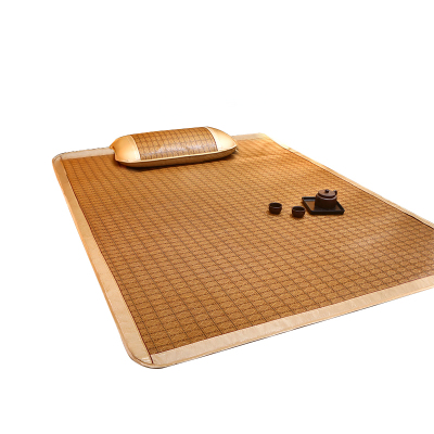 汉司家纺 120*195cm 夏季清凉金砖木纹凉席套件 凉席 (计价单位:套) 木色