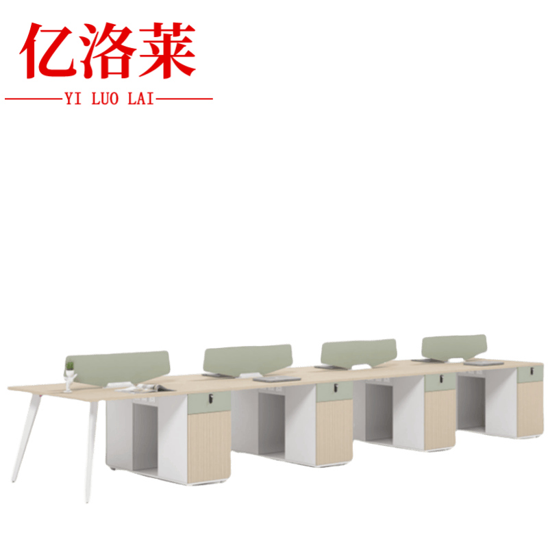 亿洛莱 办公桌八人位 5600*1200*750mm 张