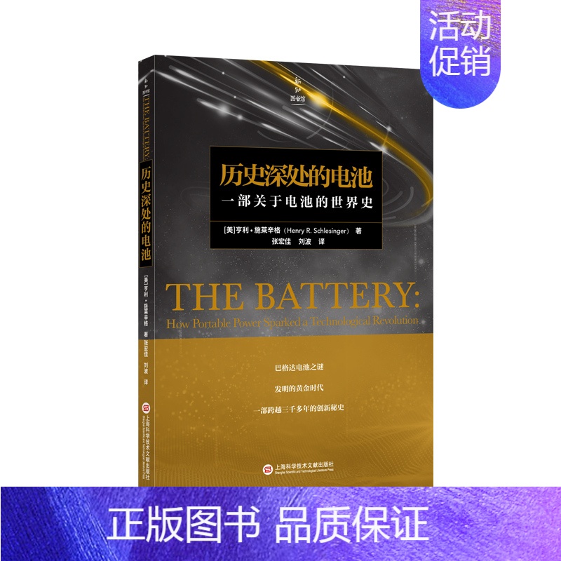 [正版]历史深处的电池 物理科普类书籍 科学史话百科知识类书籍 科普类书籍 科普文化知识书籍 球类 物理探索科普百科全书