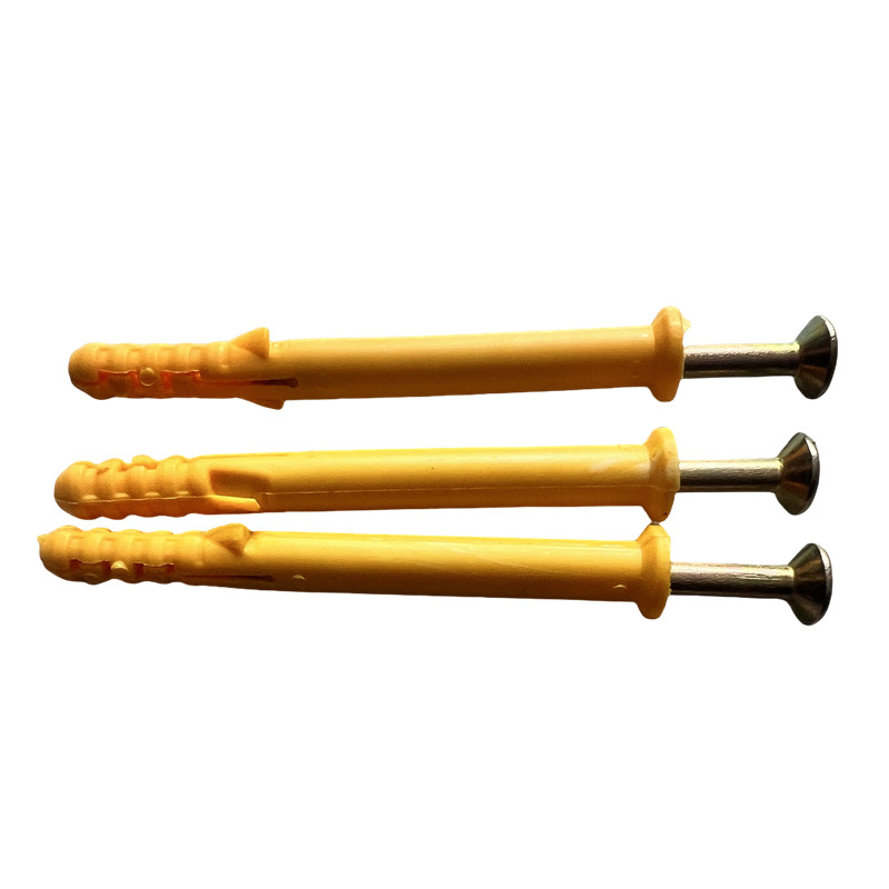 vzi 小黄鱼塑料膨胀管螺栓膨胀螺丝 6*30mm(500套) 包