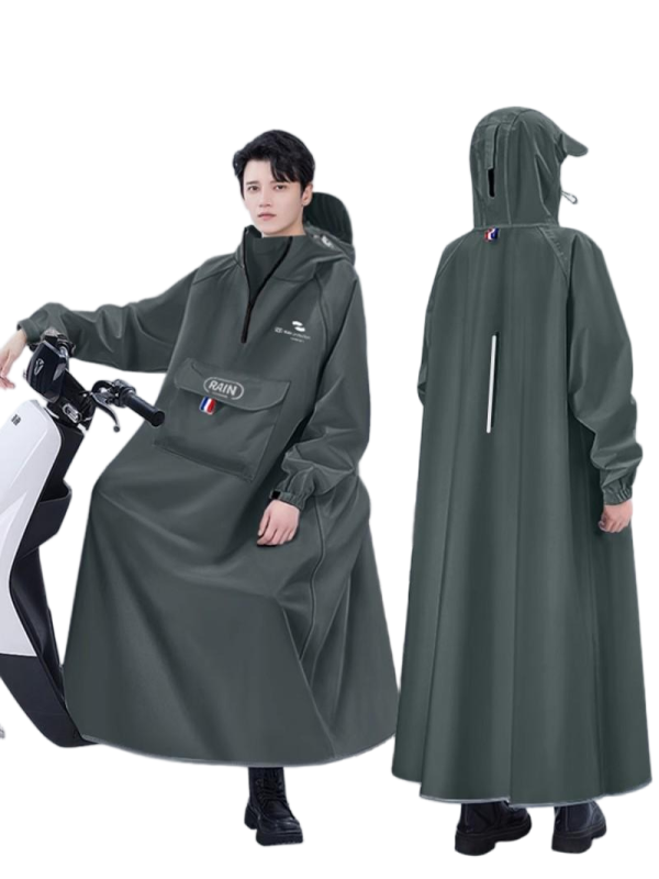 至桓牌 雨衣电动车男成人外穿单人长款全身 件