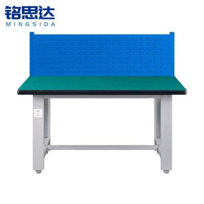 铭思达防静电操作台含挂板1.2米张