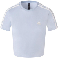 ADIDAS阿迪达斯短袖T恤运动休闲速干透气圆领短款女装JV9931 D