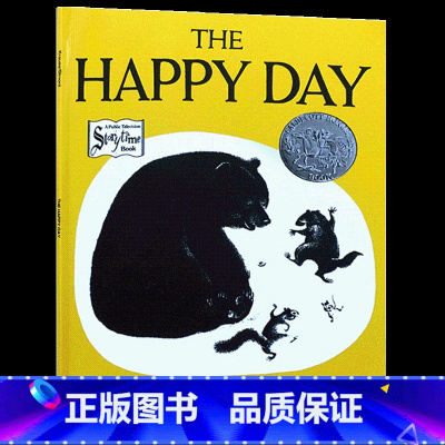 快乐的一天 [正版]等待 英文原版绘本Waiting 凯迪克银奖 儿童英语启蒙图画故事书 Kevin Henkes 亲子