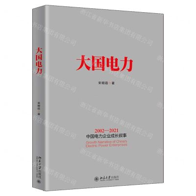 [N]大国电力(2002-2021中国电力企业成长叙事)-9787301324950