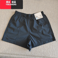 YIBUSHENG岛国单!季女装吸汗速干休闲运动短裤轻薄透气百搭松紧腰直筒裤