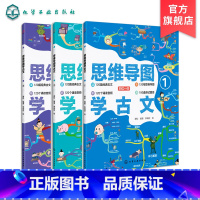 [正版]全3册 思维导图学古文 6-12岁小学生二三四五六年级3-6岁课外阅读文言文训练思维逻辑书 小学生快速记忆12