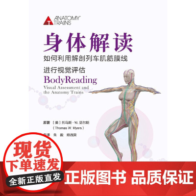 正版身体解读 如何利用解剖列车肌筋膜线进行视觉评估 运动康复训练师 可搭配徒手与动作治疗的肌筋膜经线 北京科学技术出版