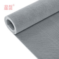 温馨 镂空地垫 灰色4mm*1.2m宽 米