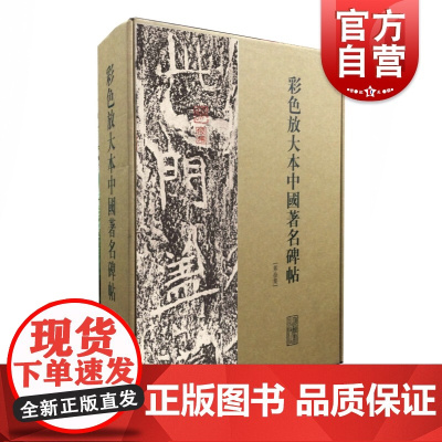 彩色放大本中国著名碑帖.第拾集(全20册)