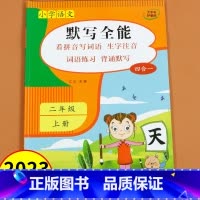 上册 小学二年级 [正版]小学语文默写全能二年级上册语文同步练习册默写能手专项训练积累与默写看拼音写词语生字注音词语练习