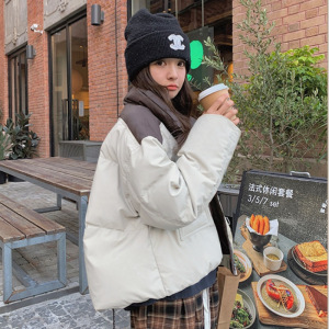 2025年新款棉服女冬短款宽松皮衣潮流外套小个子韩版棉袄时尚棉袄