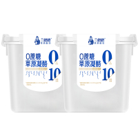 兰格格 0蔗糖草原凝酪 1kg*2桶
