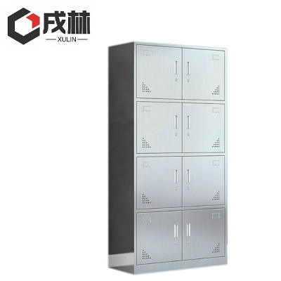 戌林 不锈钢储物柜 八门/台