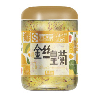 蒲臻善菊花茶花型完整甘醇爽口清润滋养罐装金丝皇菊35g