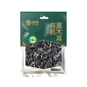 绿帝有机一级木耳150克袋装国产精选菌菇类干货行家推荐