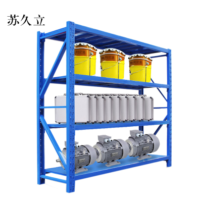 苏久立承重300kg货架置物架钢制货架长150宽50高200CM