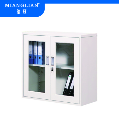 绵冠MIANGUAN矮柜钢制储物柜铁皮柜文件柜财务办公柜资料柜档案柜茶水柜