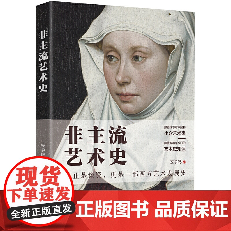 非主流艺术史 安争鸣 小众艺术家冷门艺术史知识 艺术大师艺术风格 大话西方现代艺术史 艺术理论绘画书籍 哲学美术绘画