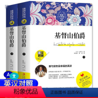 [正版]英语大书虫世界经典名译典藏书系基督山伯爵上下册英汉对照中英文双语名著英文原版中文版英文版读名著学英语