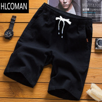 HLCOMAN短裤男士2022夏季薄款五分裤休闲潮流宽松运动沙滩七分中裤子