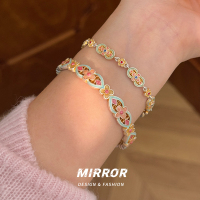 999纯银如意桃花手链手镯女手饰创意新高级感轻奢潮约12g BCS4196送女朋友老婆情人节七夕生日礼物