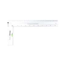 长鹿 铝合金带水泡角尺 300mm