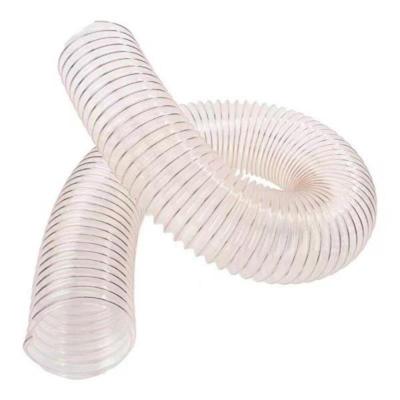 中锦科技 PU聚氨酯风管镀铜钢丝软管内径400mm壁厚0.63mm(10米)根