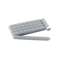 家柏饰(CORATED)5个装 素色食品袋密封夹食物保鲜夹子塑料袋奶粉零食袋子封口夹器