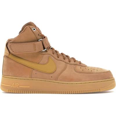 限量耐克nikeAirForce1HighFlax空军一号AF1高帮经典复古时尚百搭男士休闲鞋板鞋