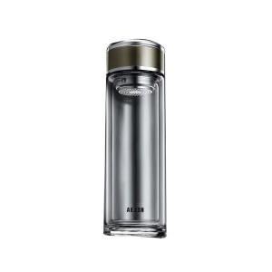 物生物 茗爵玻璃杯 320ml 香槟金