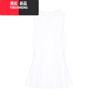 YIBUSHENG气质收腰黑色连衣裙女季修身显瘦背心裙白色A字裙高级感短裙子