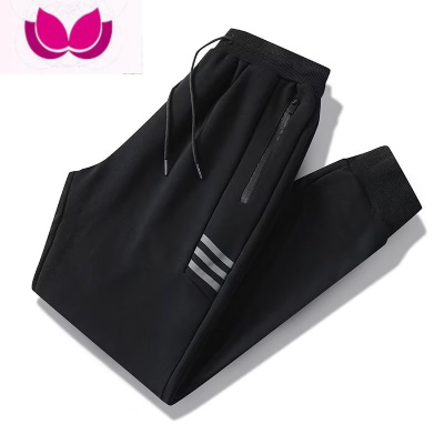 七斓工作服上班干活穿的裤子男耐磨耐脏建筑休闲大码劳保口袋拉链卫裤