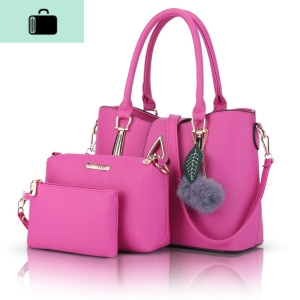 包包女子母包三件套中年女包妈妈包潮简约大容量手提包单肩斜挎包NEW LAKE女斜挎包