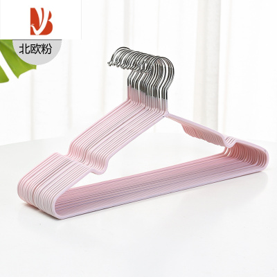 三维工匠防滑衣架家用成人不锈钢衣撑子衣挂衣服架晾挂衣架子宿舍用学生