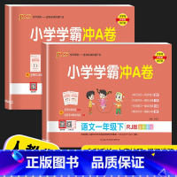 数学(人教版) 一年级上 [正版]2023新版 小学学霸冲A卷一年级上册下册语文数学试卷测试卷全套人教版pass绿卡小学