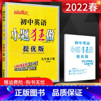 英语 [正版]江苏版2022春恩波教育 小题狂做提优版九年级下册英语译林版YL 初三9年级英语下学期苏教版同步课时作业训