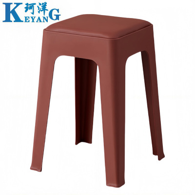珂洋 塑料凳 软包(红色) 个
