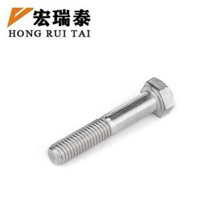 宏瑞泰 不锈钢半扣六角螺栓 M12*140 个