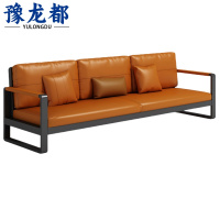 豫龙都 会客沙发三人 张