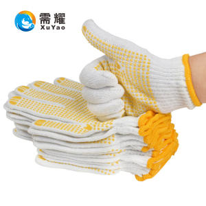 需耀 点胶纱手套 均码 800g 双