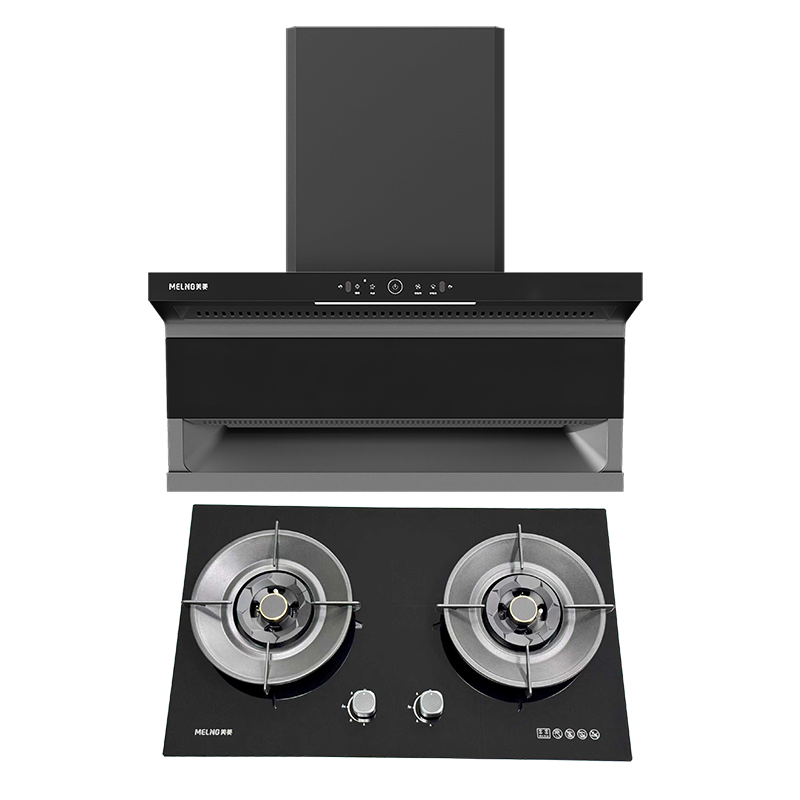 美菱厨电套装油烟机790G+燃气灶552K天然气