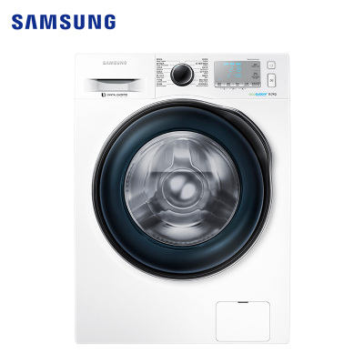 三星洗衣机 WW80J6413CW 8公斤滚筒洗衣机 智能变频洗衣机 大容量家用