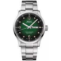 Mido男士多功能天文台认证绿盘自动机械腕表42mm