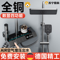 全铜淋浴花洒套装家用浴室卫生间增压花晒恒温淋浴器洗澡全套2005