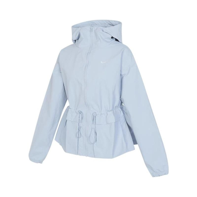 NIKE耐克连帽外套运动休闲舒适梭织女装夹克FN3670-440 D